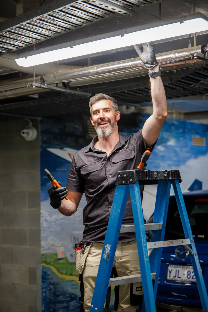 Kieran, founder of LED Solutions, Canberra lighting specialist